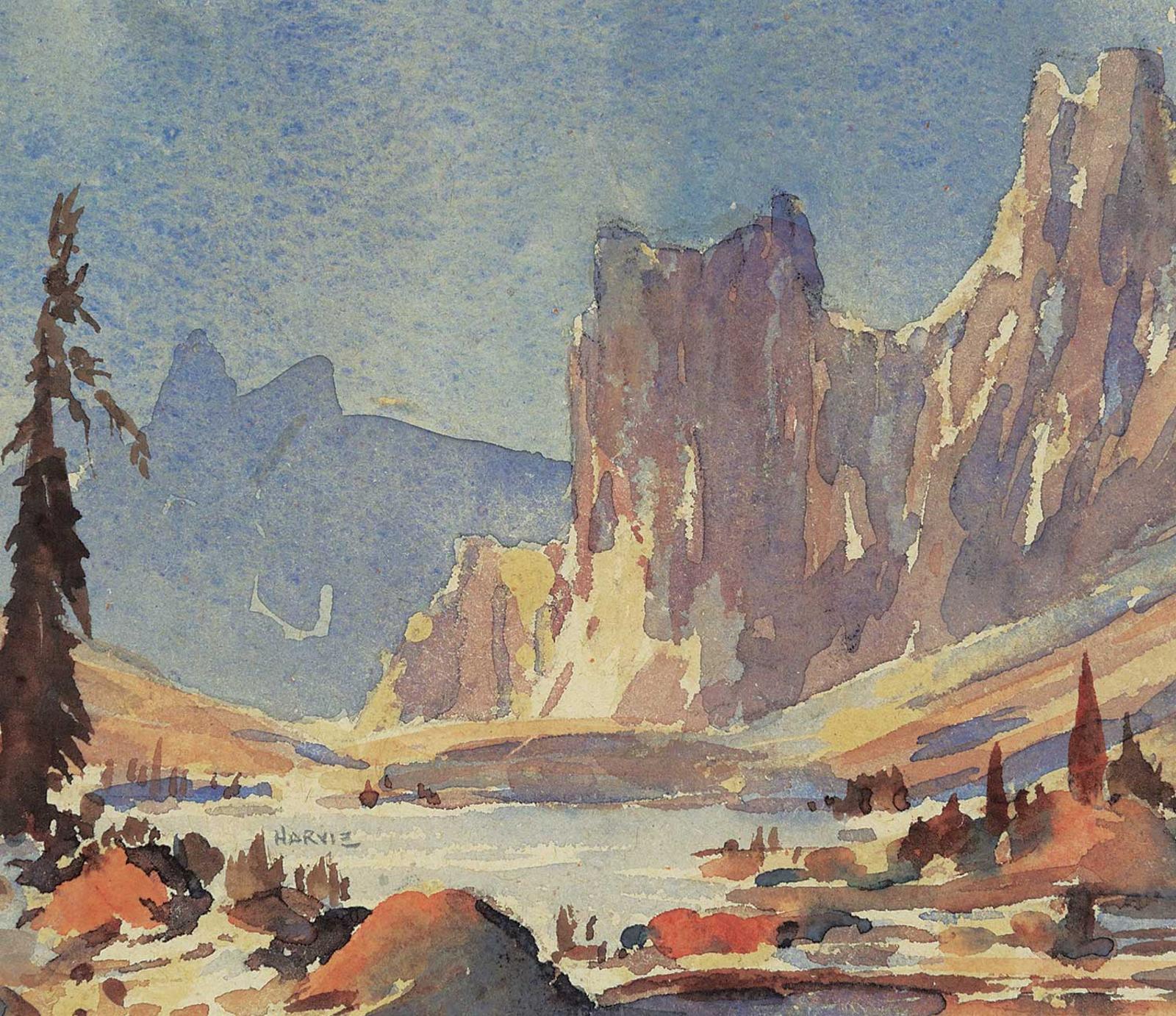 John William Harvie (1928-2018) - Near Molar Pass