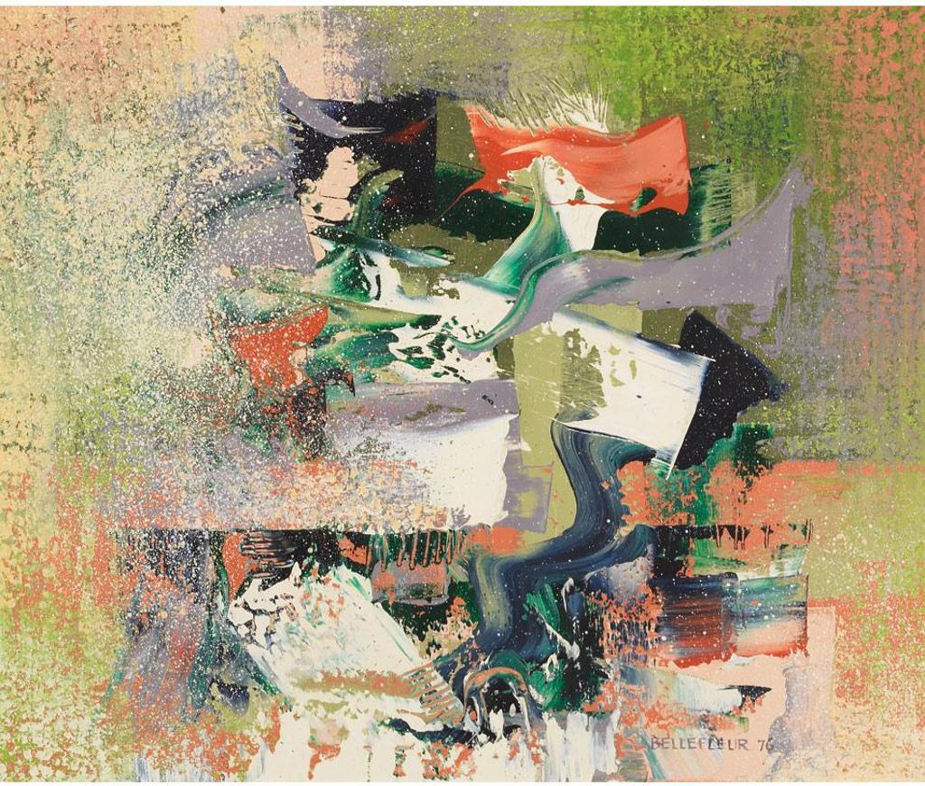Léon Bellefleur (1910-2007) - Dans Le Marais