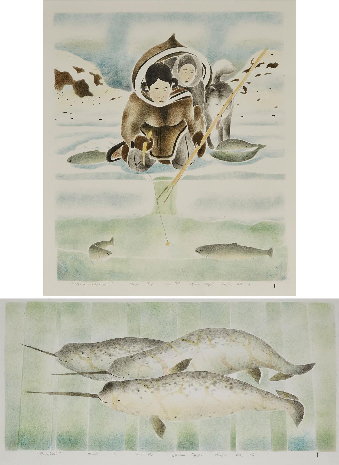 Andrew Qappik Karpik (1964) - Narwhals; There's Another One