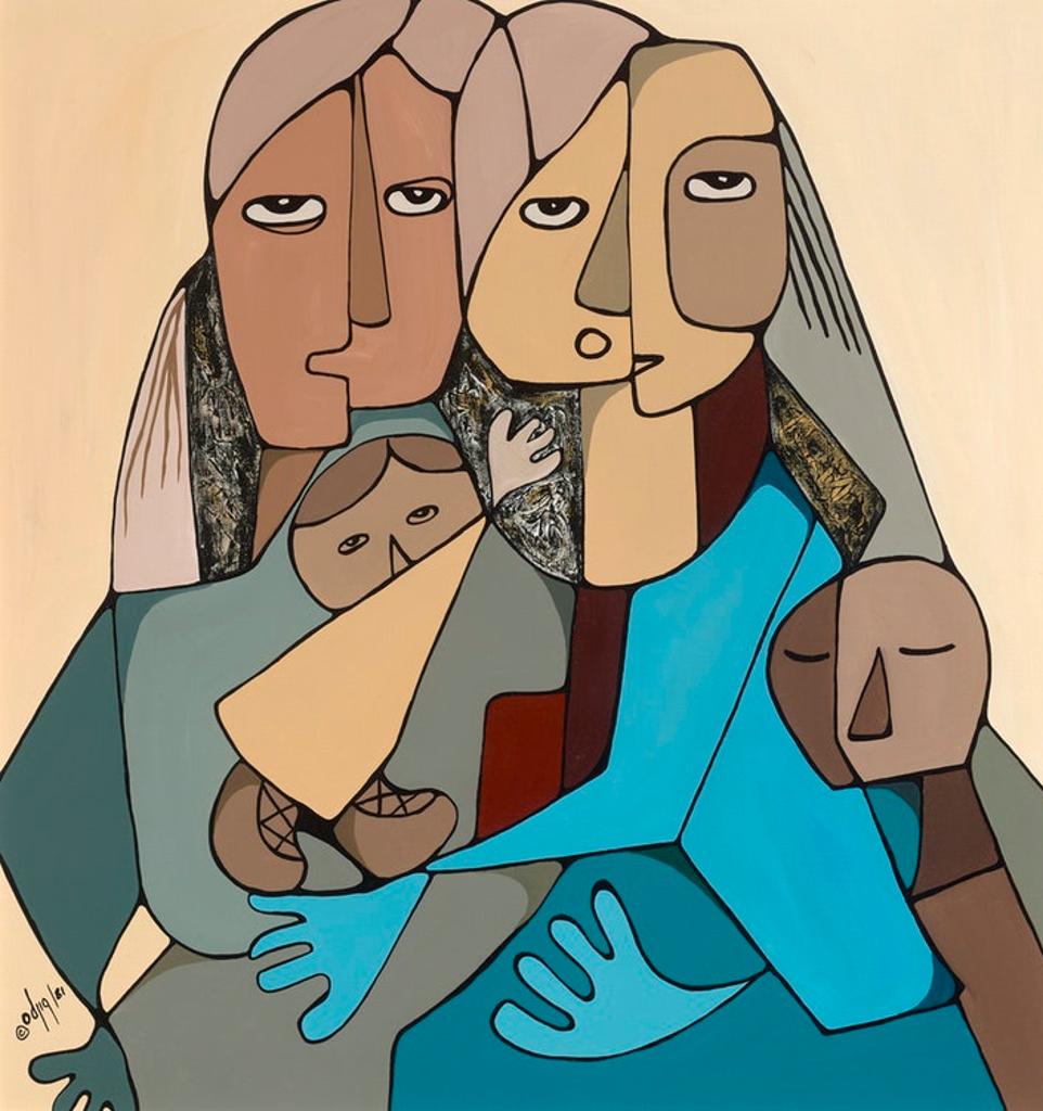 Daphne Odjig (1919-2016) - Family Ties