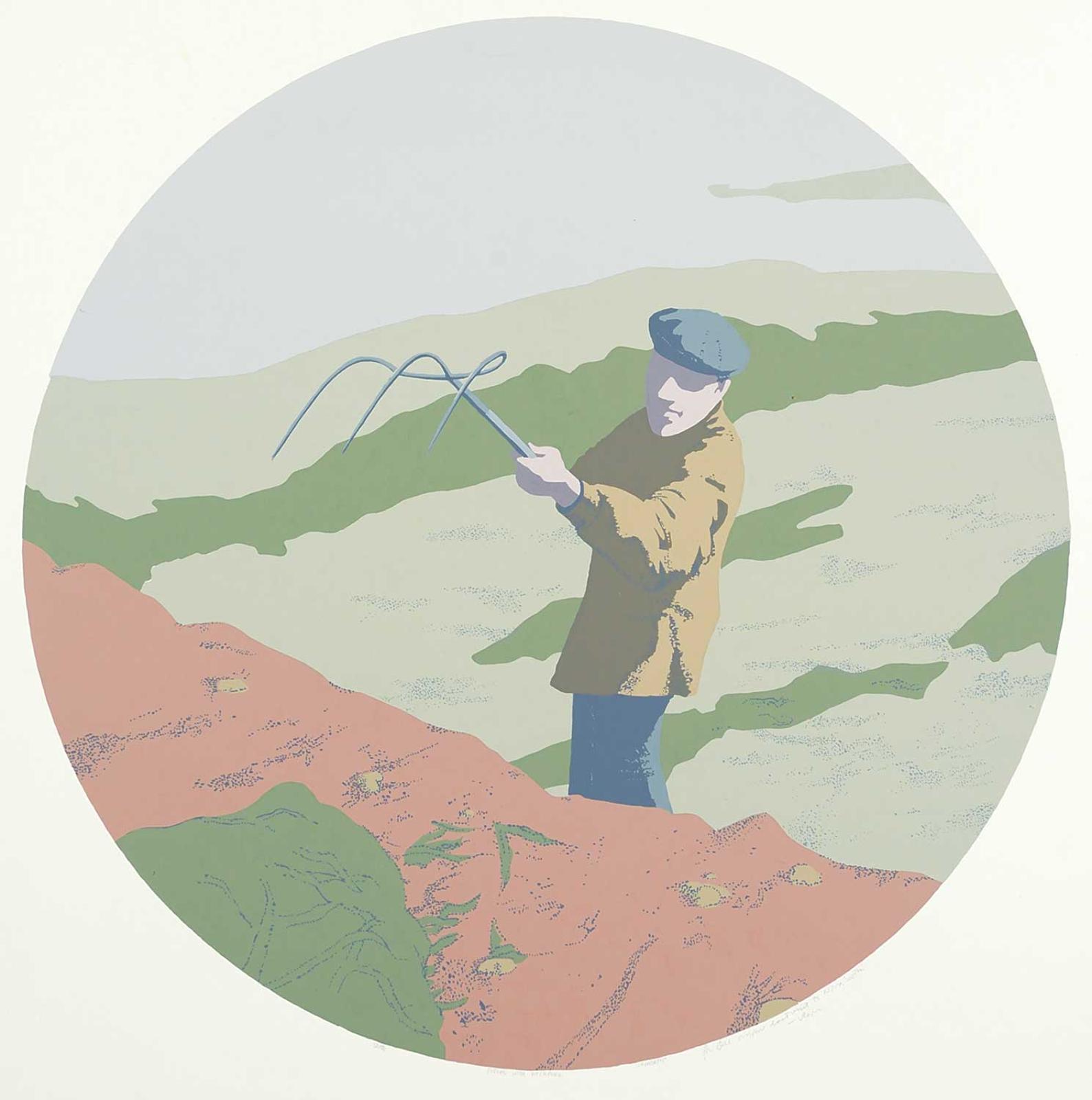 Roger Savage (1941) - Figure with Pitchfork #28/38