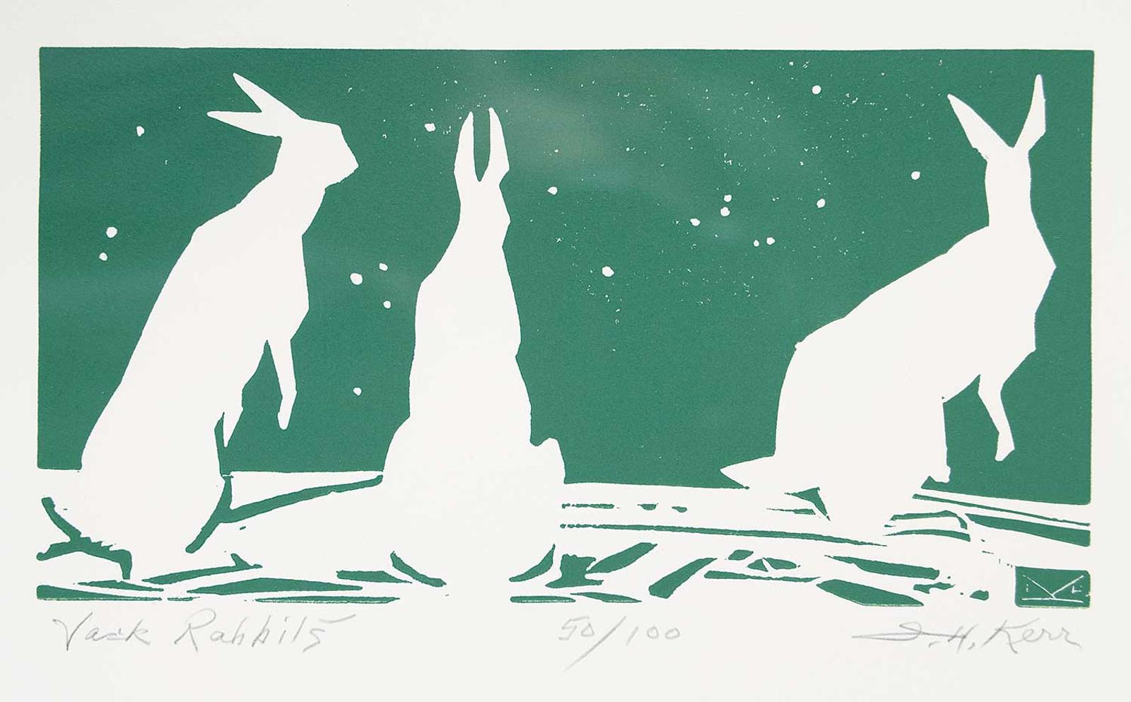 Illingworth Holey (Buck) Kerr (1905-1989) - Jack Rabbits # 50/100