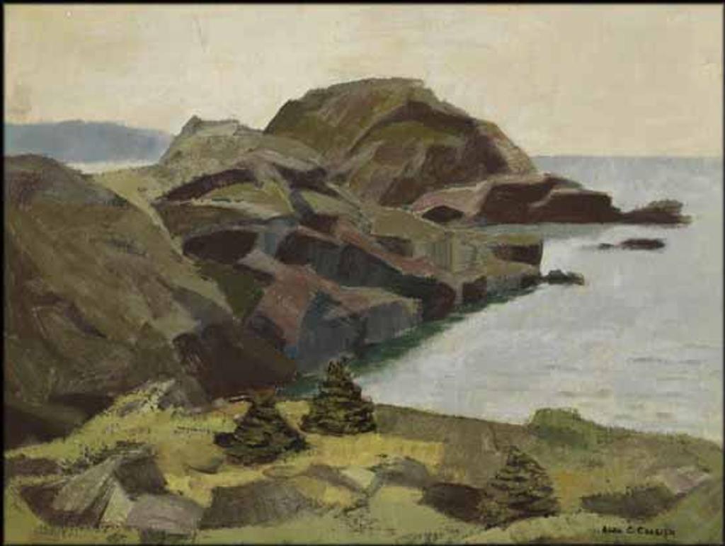 Alan Caswell Collier (1911-1990) - Headland Beyond Cupids, C.B.