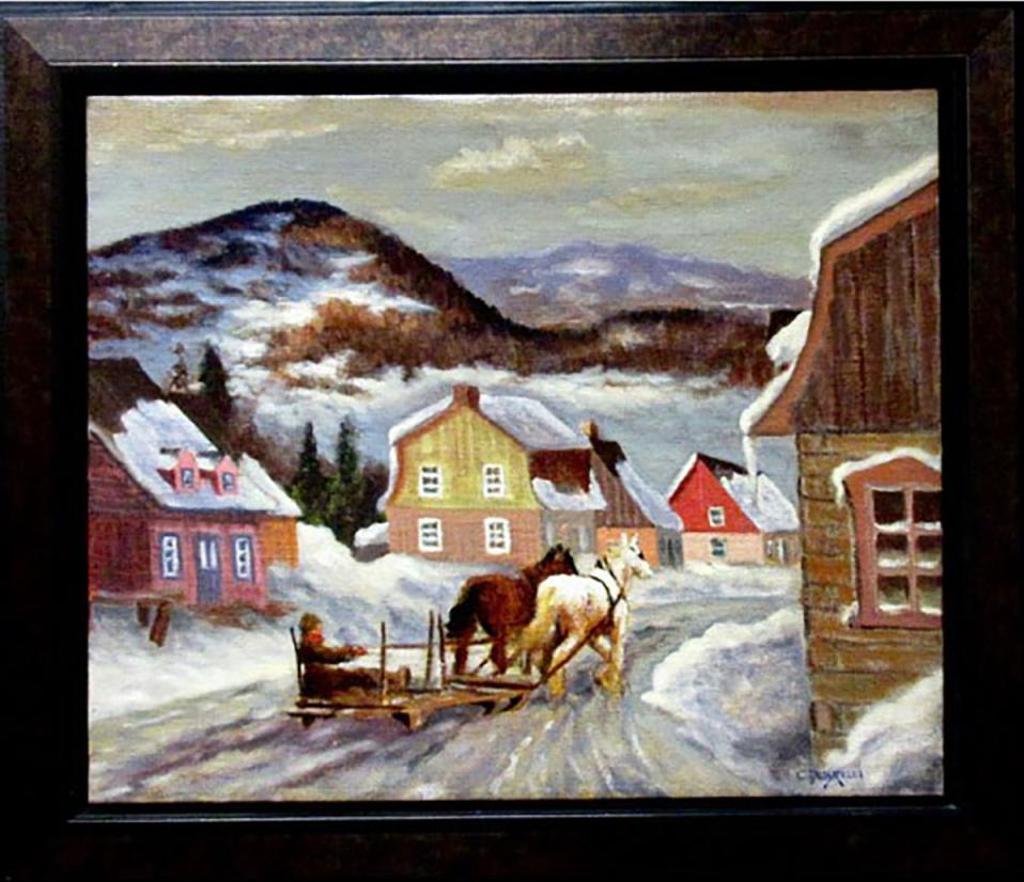 C. Dubreuil - Untitled (Sleighing To Town)