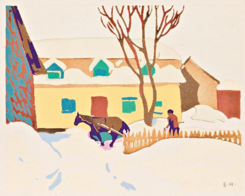 Edwin Headley Holgate (1892-1977) - Quebec Farm