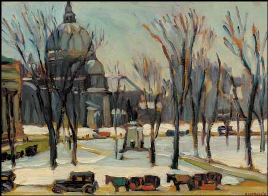 Kathleen Moir Morris (1893-1986) - Dominion Square, Montreal