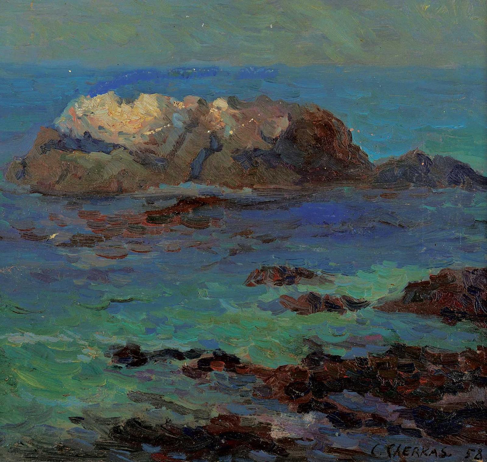 Constantine Cherkas - Untitled - Rocky Coast
