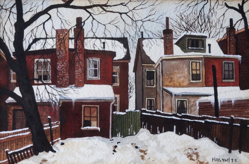 John Kasyn (1926-2008) - Along Harbord Street