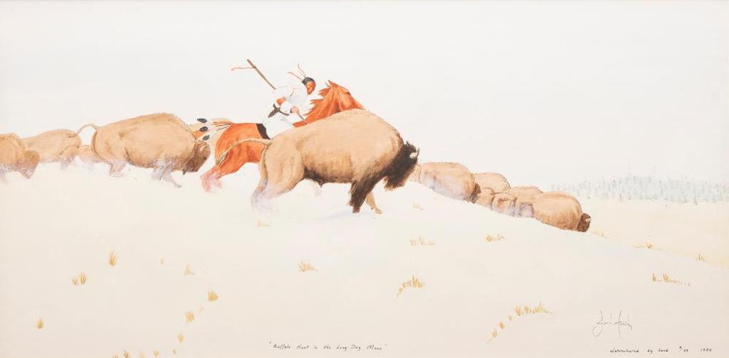 Jack Hoof - Buffalo Hunt in the Long-Day Moon