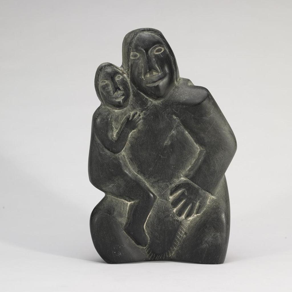 Marie Kuunnuaq (1933-1990) - Mother And Children