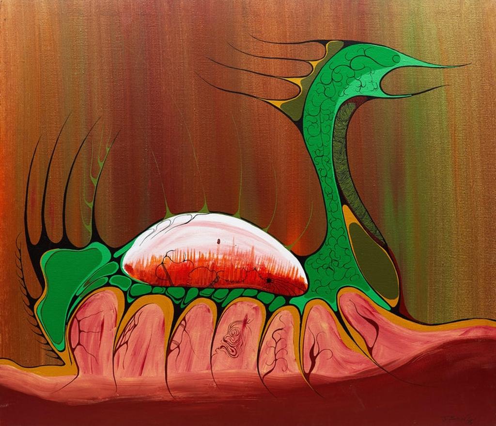 James Mishibinijima Simon (1954) - Sweat Lodge Rocks
