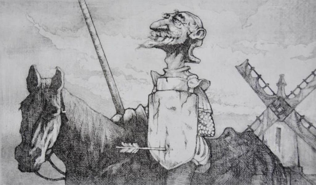 Charles Wilson Bragg (1931-2017) - Two etchings