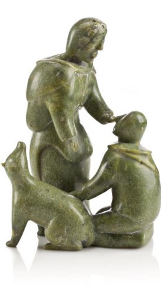 Oviloo Tunnillie (1949-2014) - Mother Cleaning Childd Nose