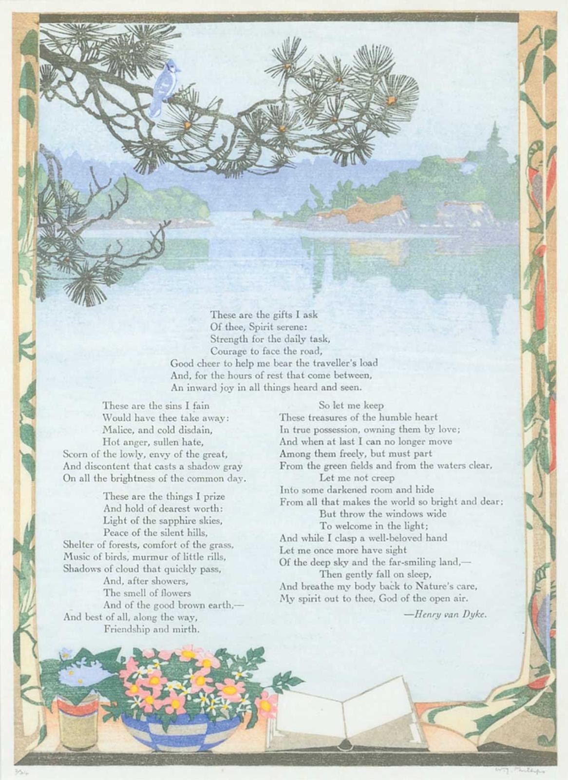 Walter Joseph (W.J.) Phillips (1884-1963) - Mrs. R.W. Craig Memorial #2/34