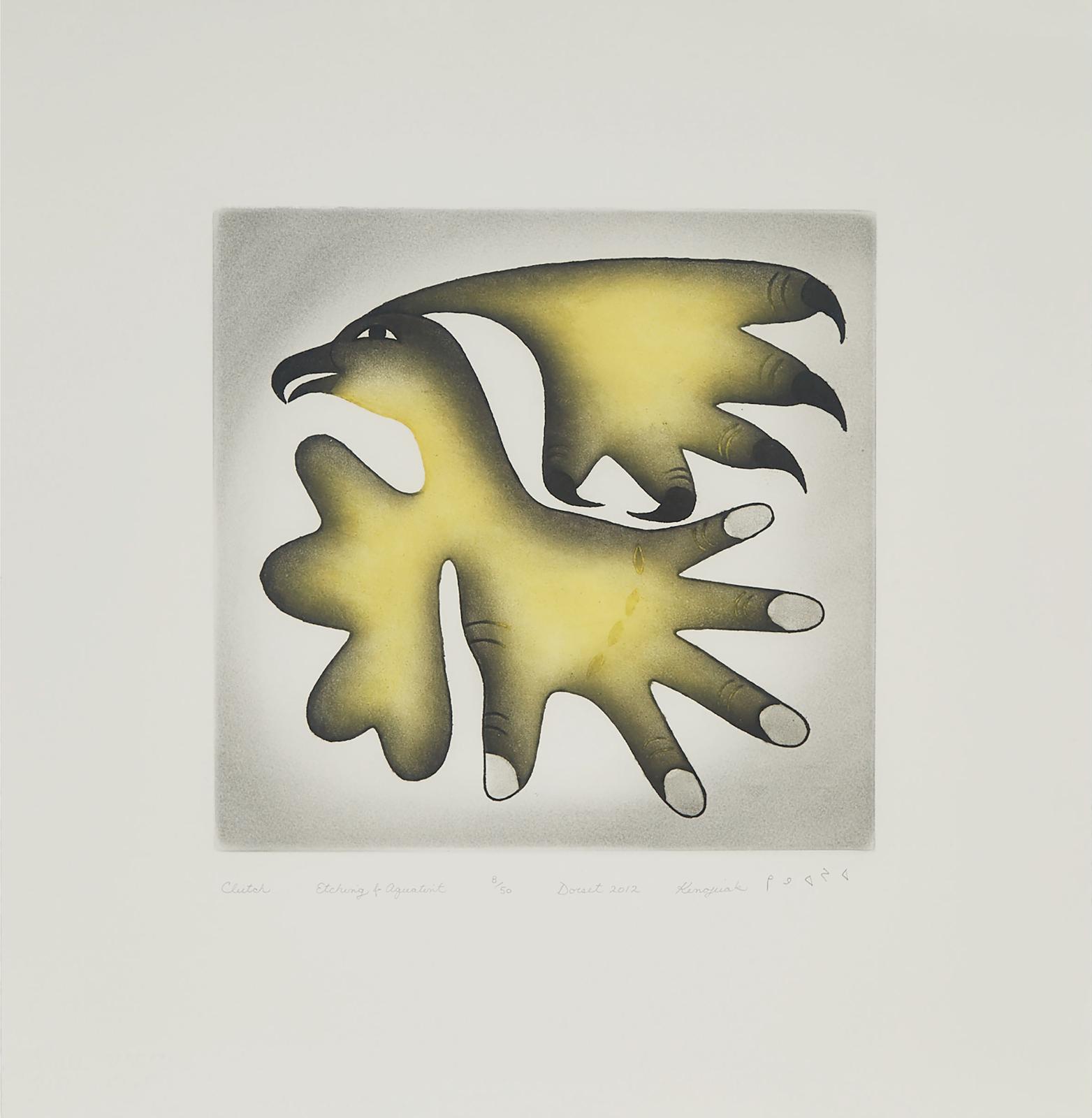 Kenojuak Ashevak (1927-2013) - Clutch