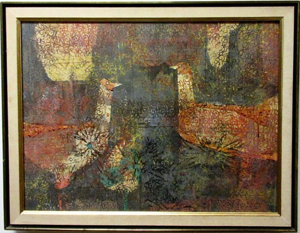 Maxwell Bennett Bates (1906-1980) - Untitled (Love Birds)
