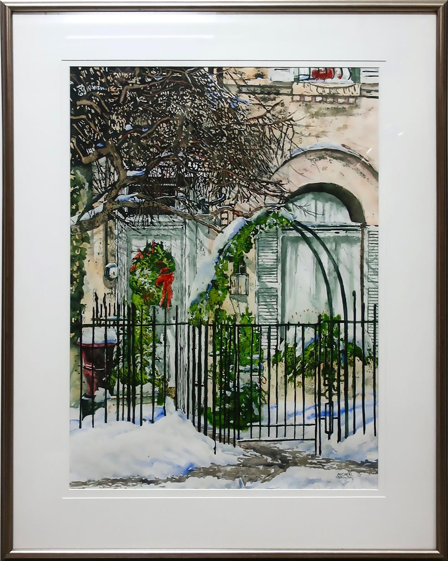 Michael Zarowsky (1946) - Snow Trails - Belmont St. Townhouse