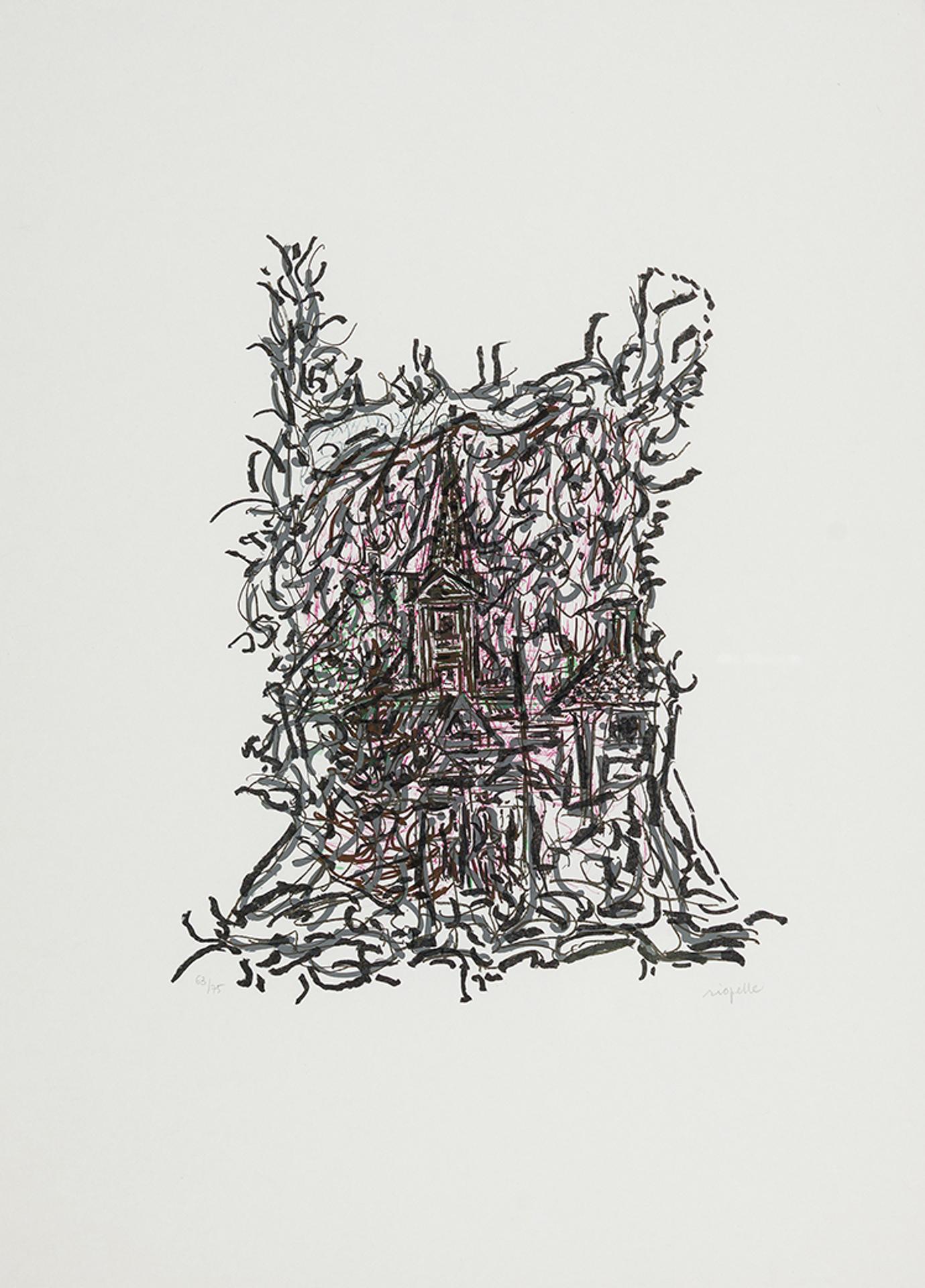Jean-Paul Riopelle (1923-2002) - De chez Paolo, Caldès