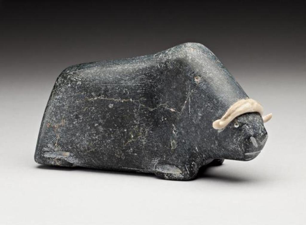 Mark Tungilik (1913-1986) - Repulse Bay, Reclining Musk-ox, ca. early-mid 1970s
