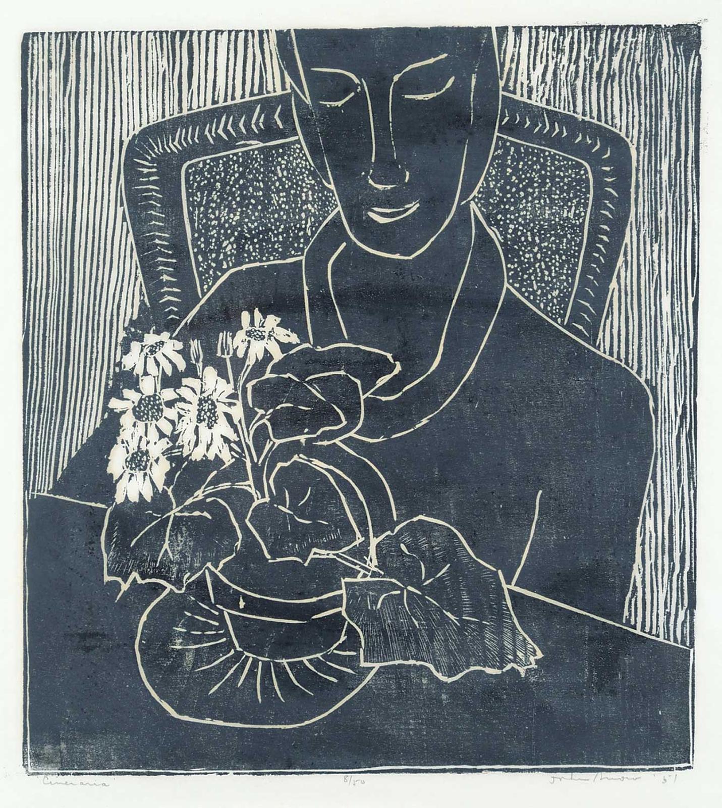 John Harold Thomas Snow (1911-2004) - Cineraria  #8/50