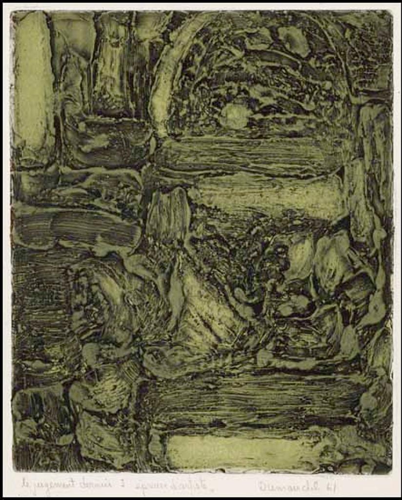 Albert Dumouchel (1916-1971) - Le jugement dernier I