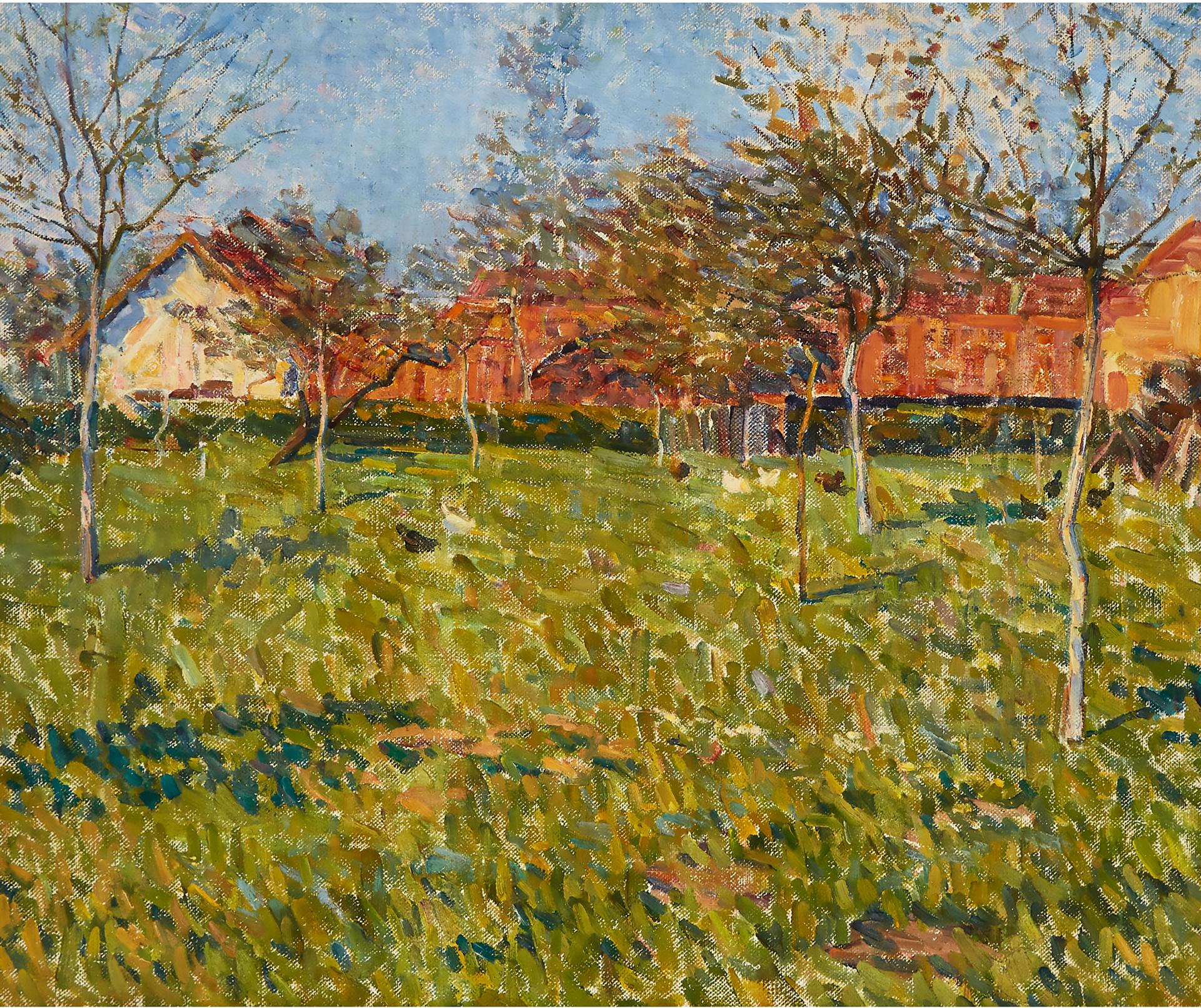 Helen Galloway McNicoll (1879-1915) - The Orchard At Elmhurst Dairy, Montreal, C.1910