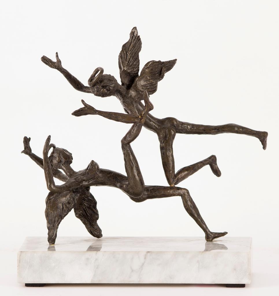 Almuth Lutkenhaus (1930-1996) - Angel Gabriel and Mary