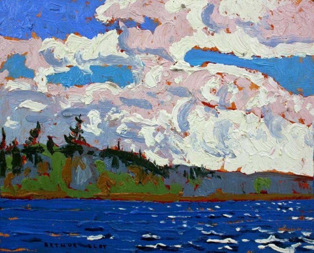 Arthur George Lloy (1929-1986) - Clouds on a Breezy Day