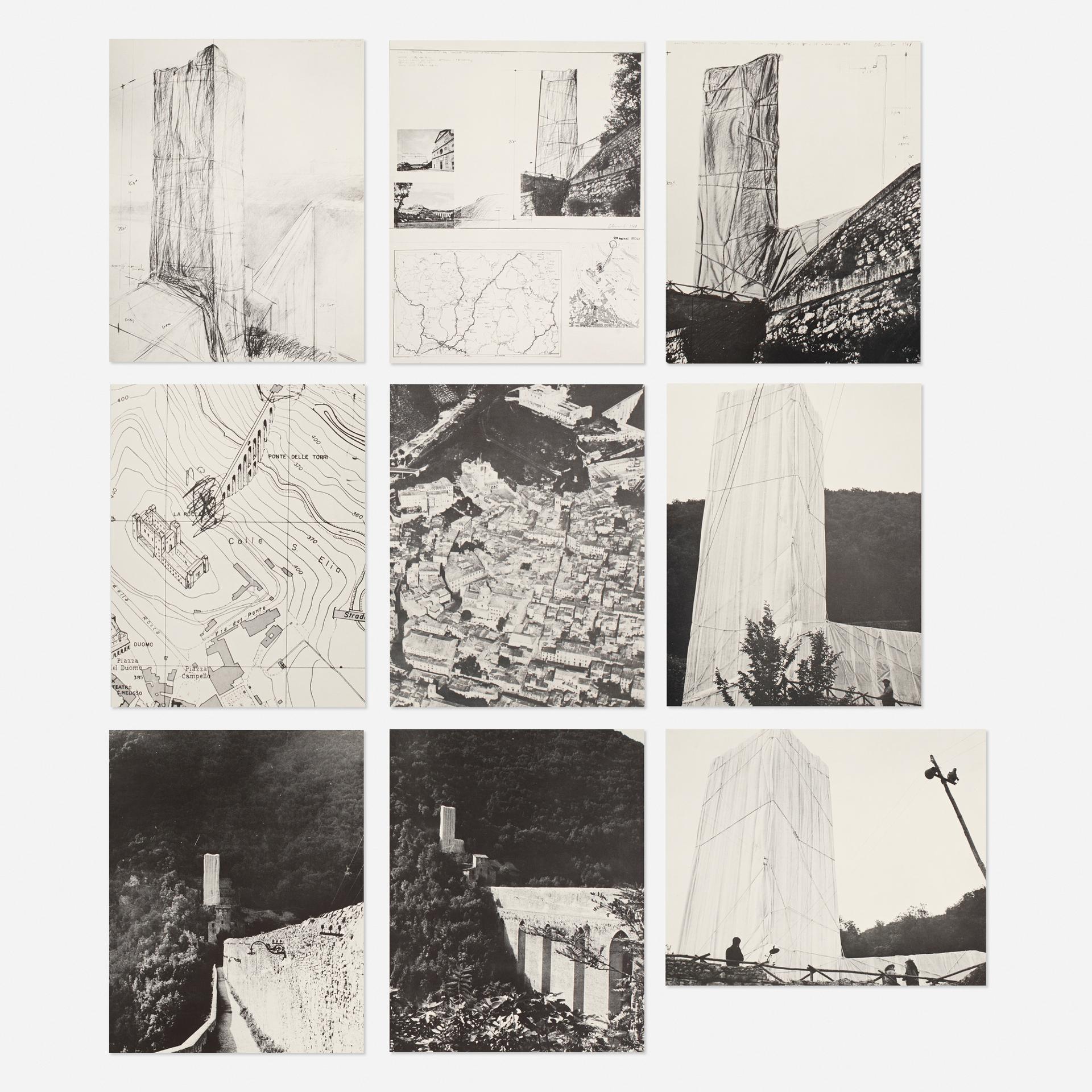Christo (1935-2020) - Packed Tower, Spoleto, Italy, 1970