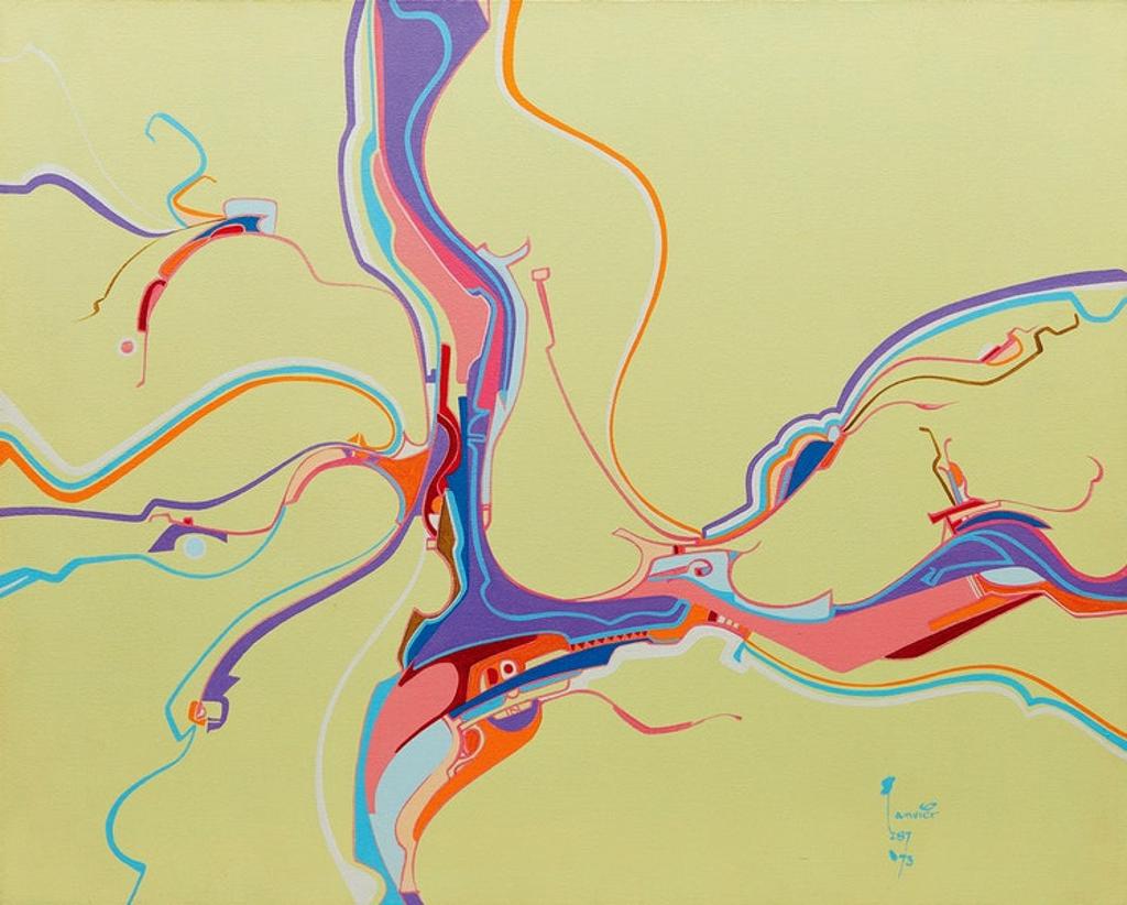 Alex Simeon Janvier (1935-2024) - Shoreline Existence