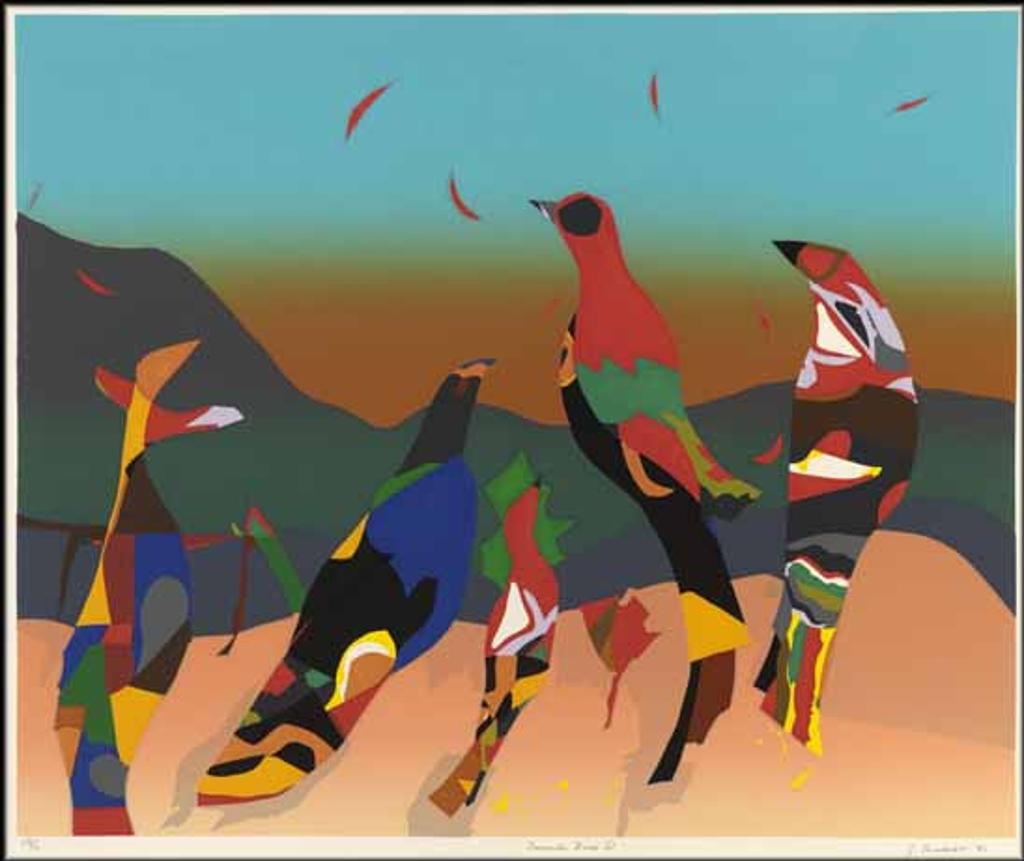 Jack Leaonard Shadbolt (1909-1998) - December Birds 2