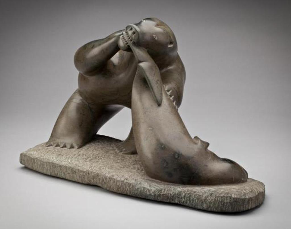 Nalenik Temela (1939-2003) - Bear and Beluga