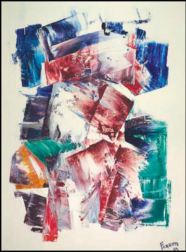 Marcelle Ferron (1924-2001) - Le gypaéte pourpre
