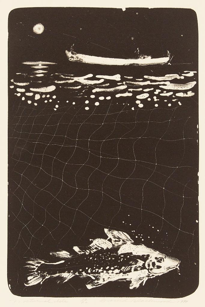 David Lloyd Blackwood (1941-2022) - Nocturnal Isle