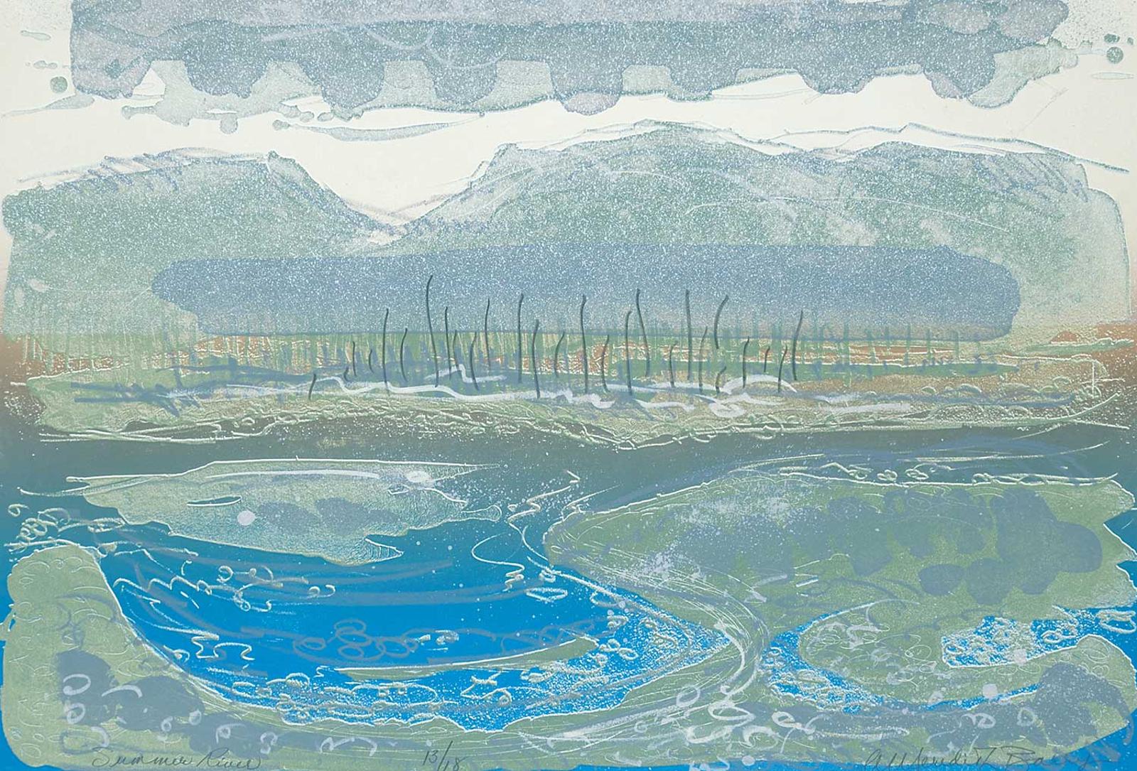Anne Meredith Barry (1932-2003) - Summer River  #13/18
