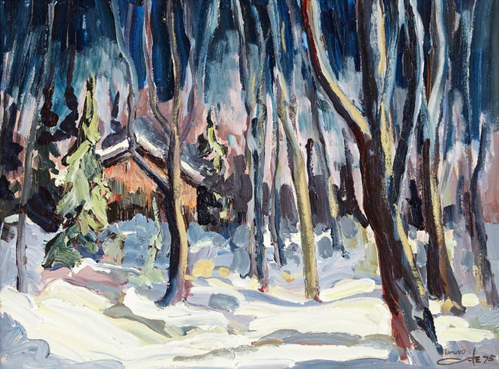 Bruno Côté (1940-2010) - Vieux camp, Lac la Tourelle