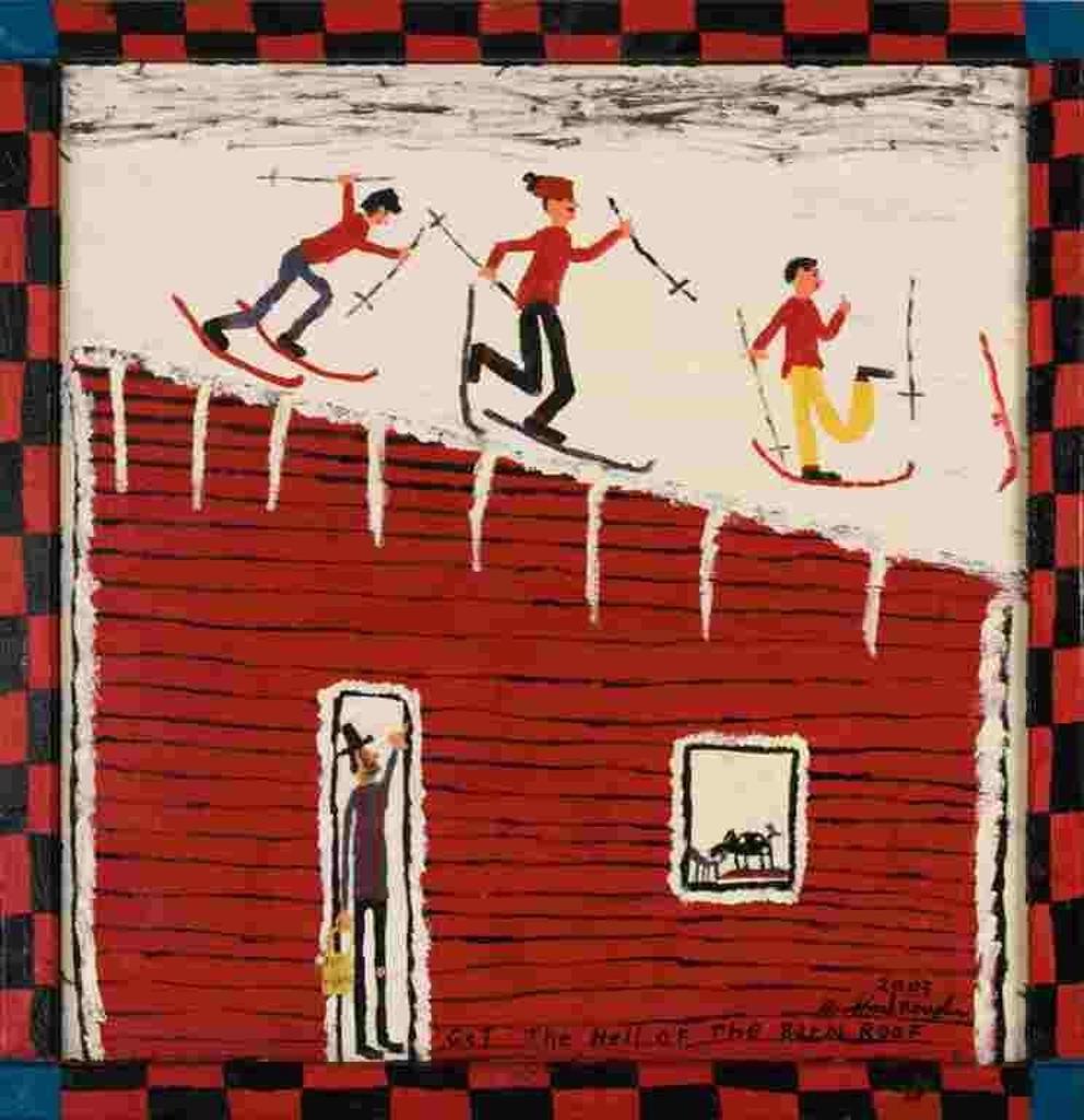 Bradford Naugler (1948) - Mixed media on board