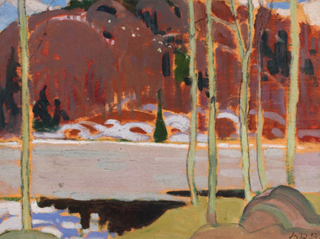 Anne (Annie) Douglas Savage (1896-1971) - Early Spring, Lake Wonish
