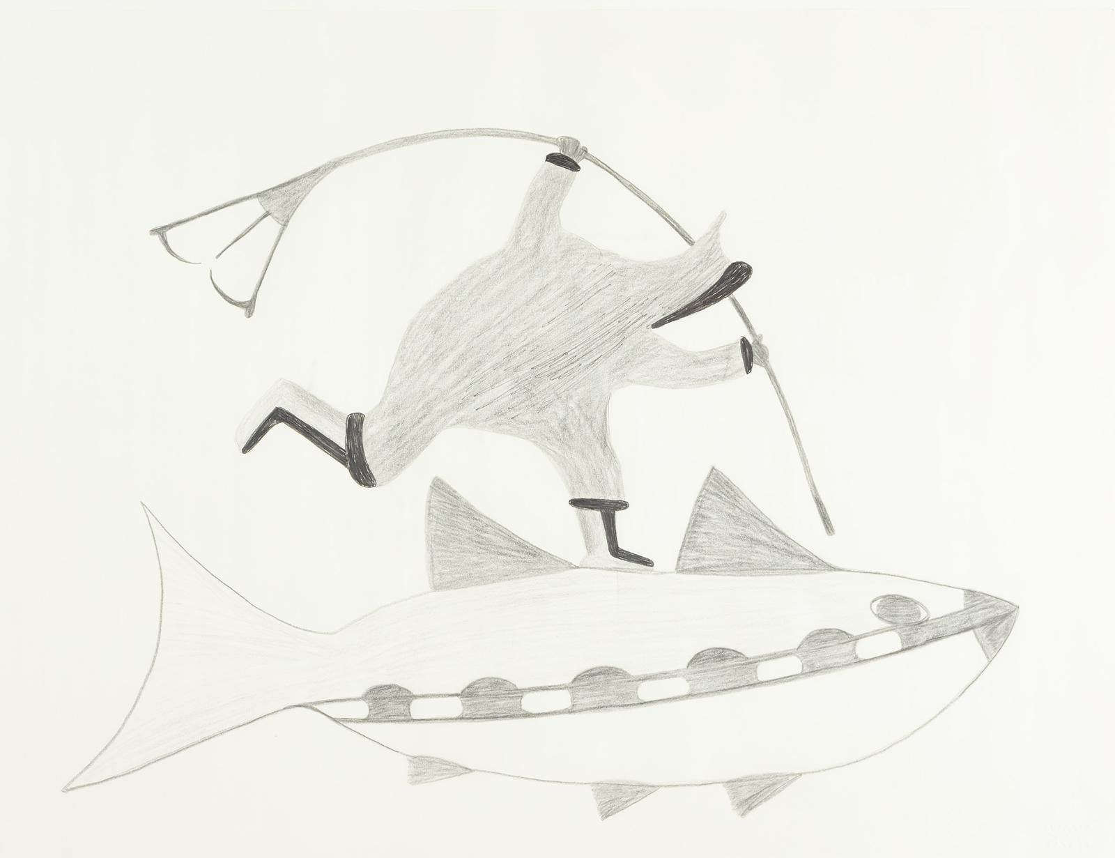 Pudlo Pudlat (1916-1992) - Untitled