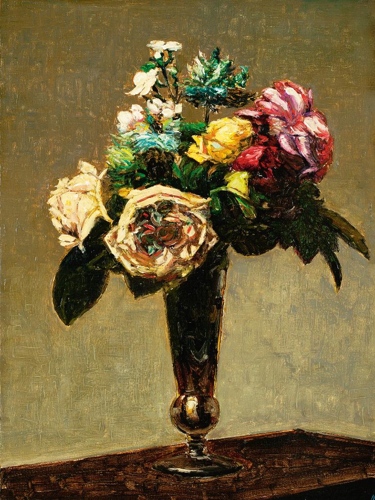 David Charles Bierk (1944-2002) - Still Life, Eulogy, From Fantin Latour