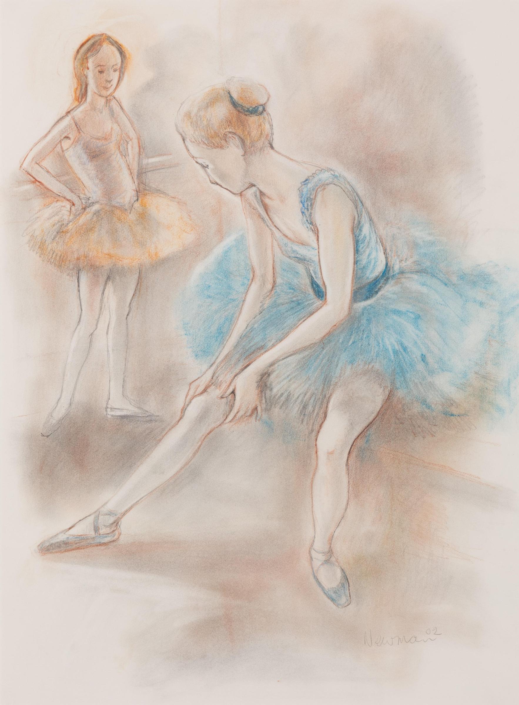 John Beatty Newman (1933) - Untitled- Ballerinas