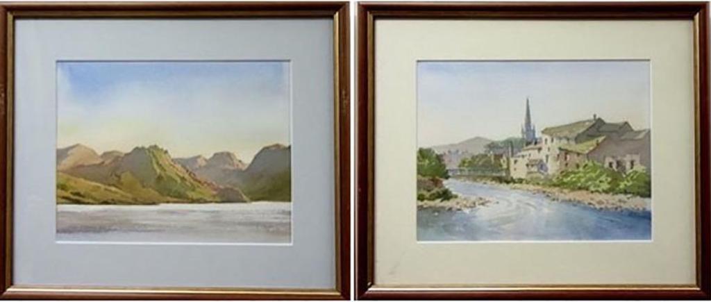 Len Roope (1917-2005) - Rannerdale Knotts, Cumberland; Old Cockermouth