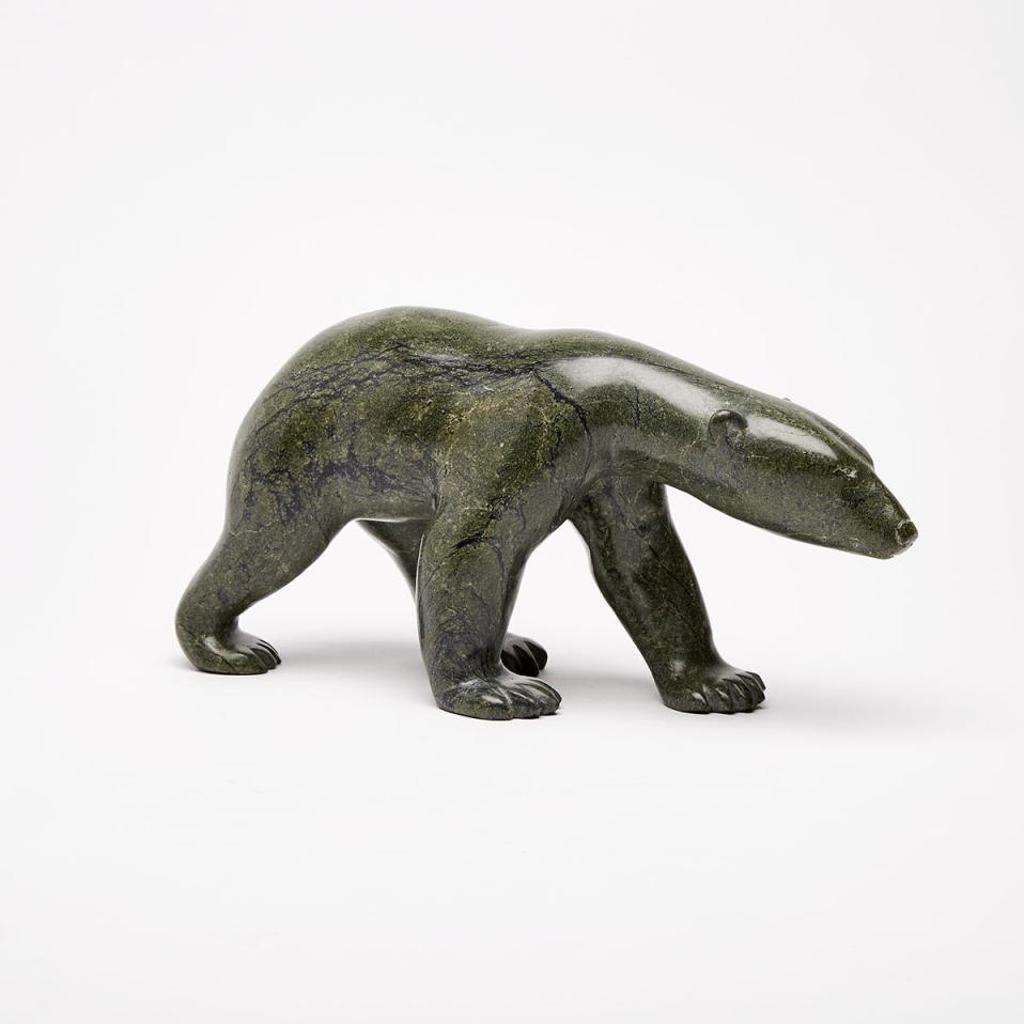 Henry Evaluardjuk (1923-2007) - Lumbering Polar Bear