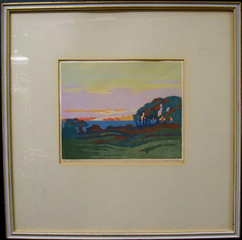 Mary Evelyn Wrinch (1877-1969) - The Last Glow