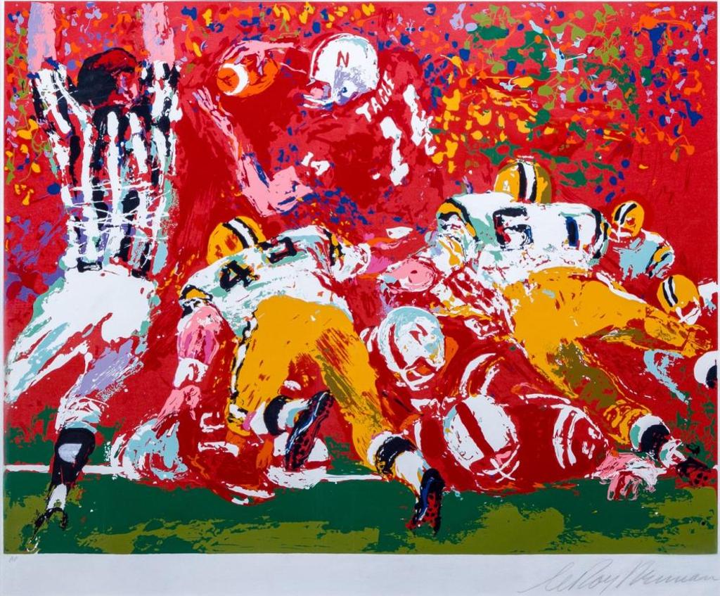 Leroy Neiman (1926-2012) - National Champions
