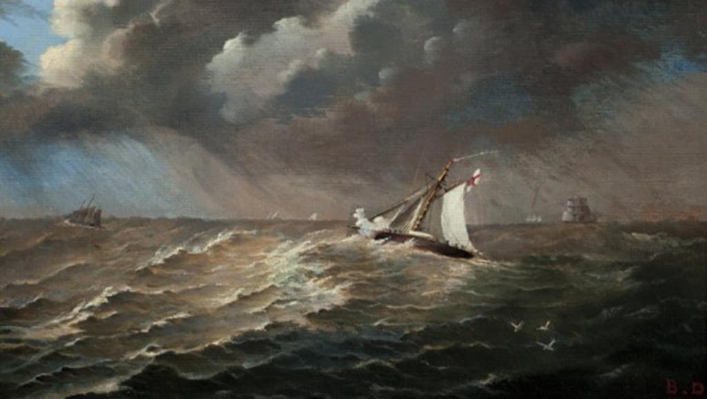 Bloomfield Douglas (1832-1906) - Oil on canvas, signed & dated 1901; titled on reverse