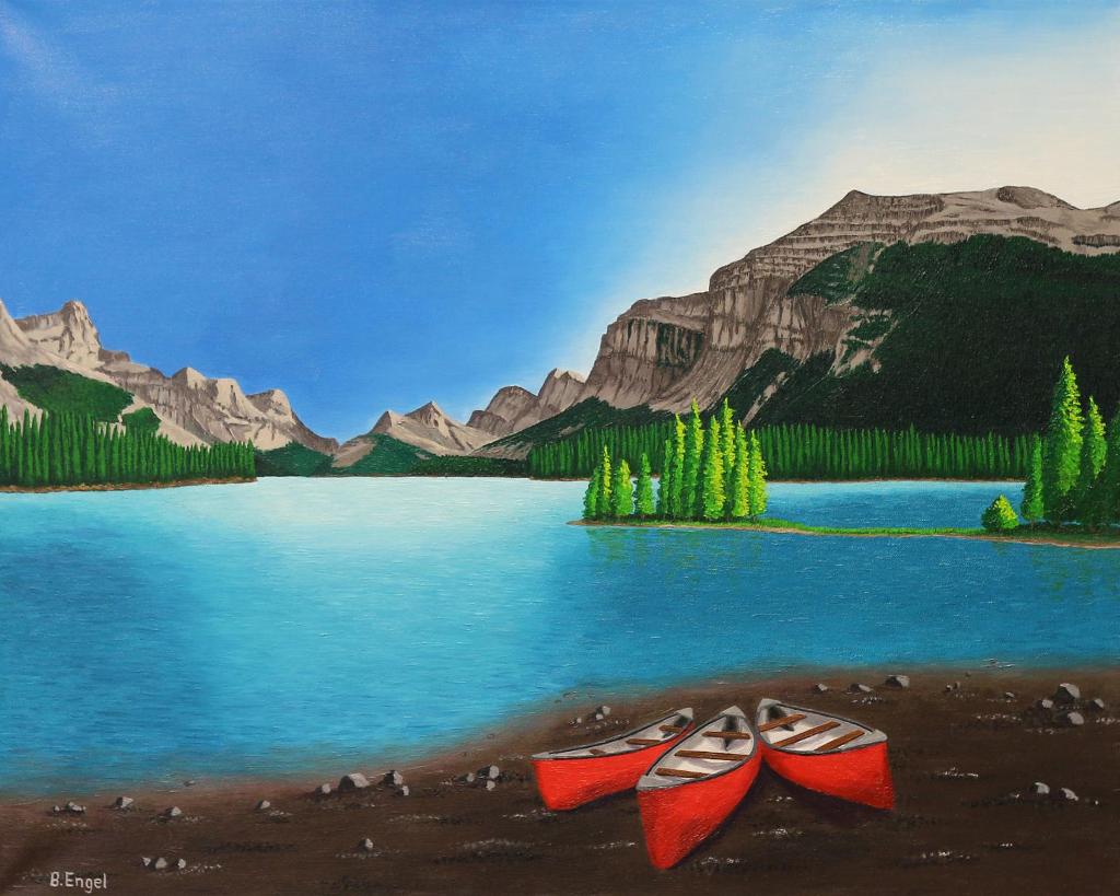 Barbara Engel - Maligne Lake
