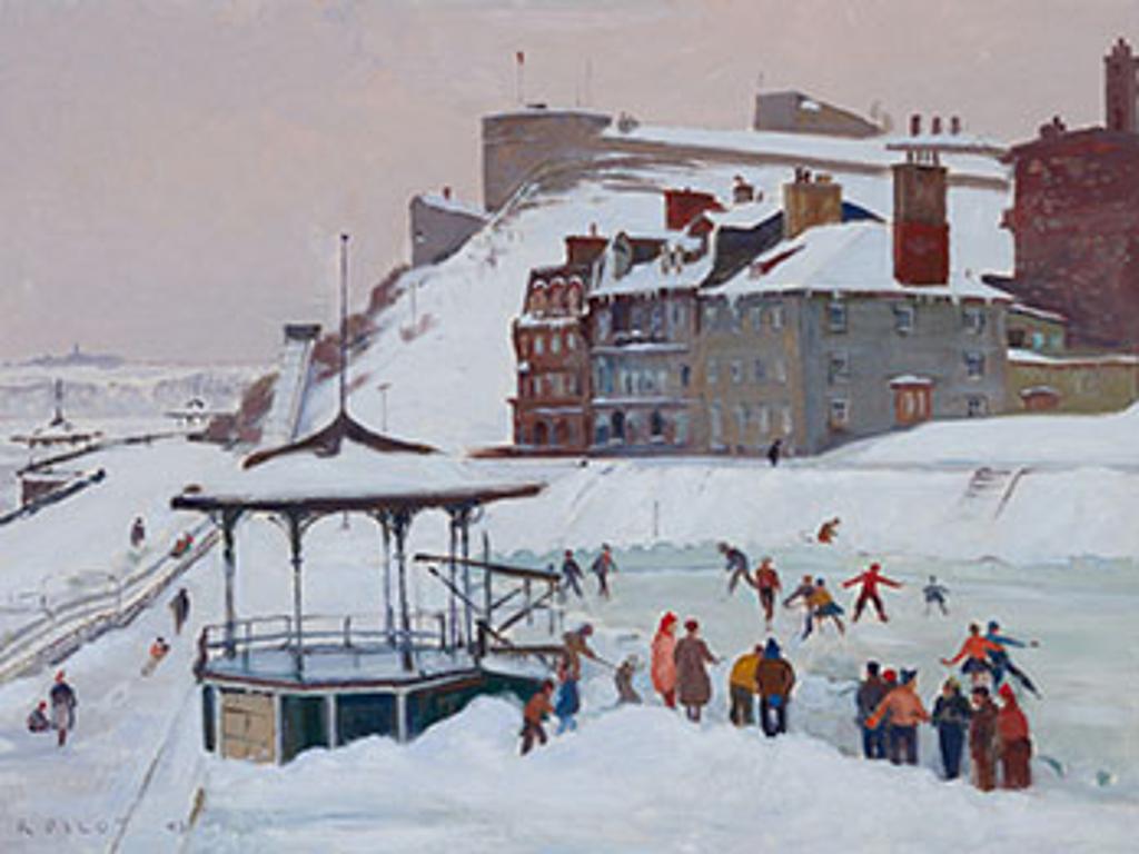 Robert Wakeham Pilot (1898-1967) - The Skating Rink, Dufferin Terrace