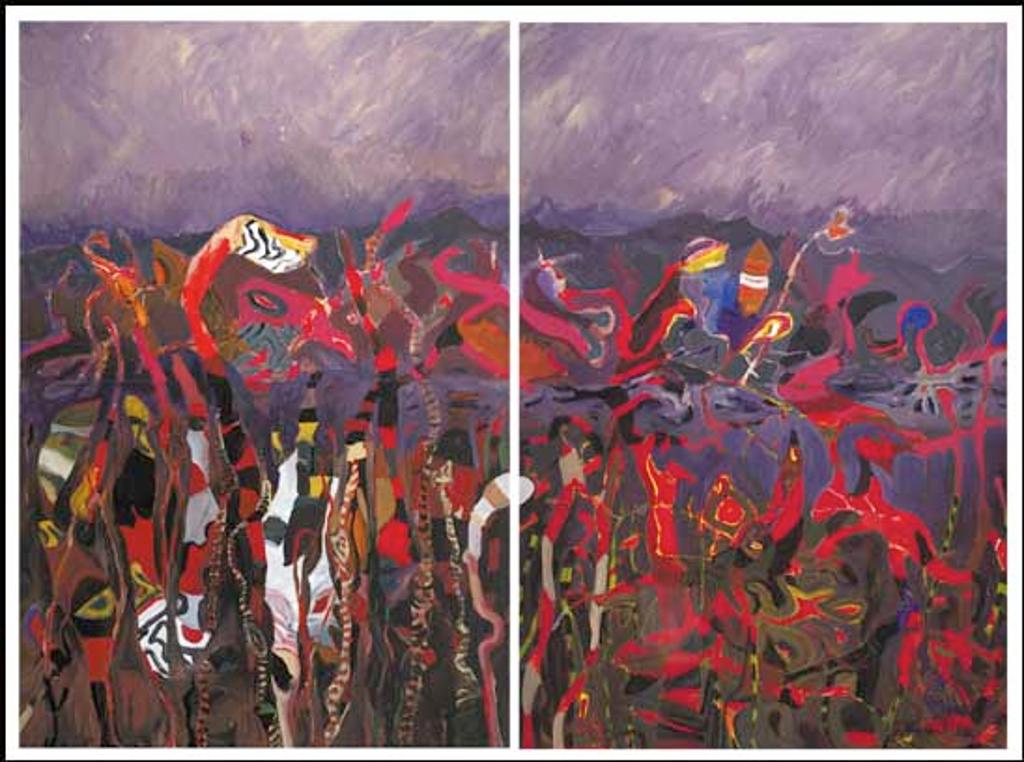 Jack Leaonard Shadbolt (1909-1998) - Rainy Island