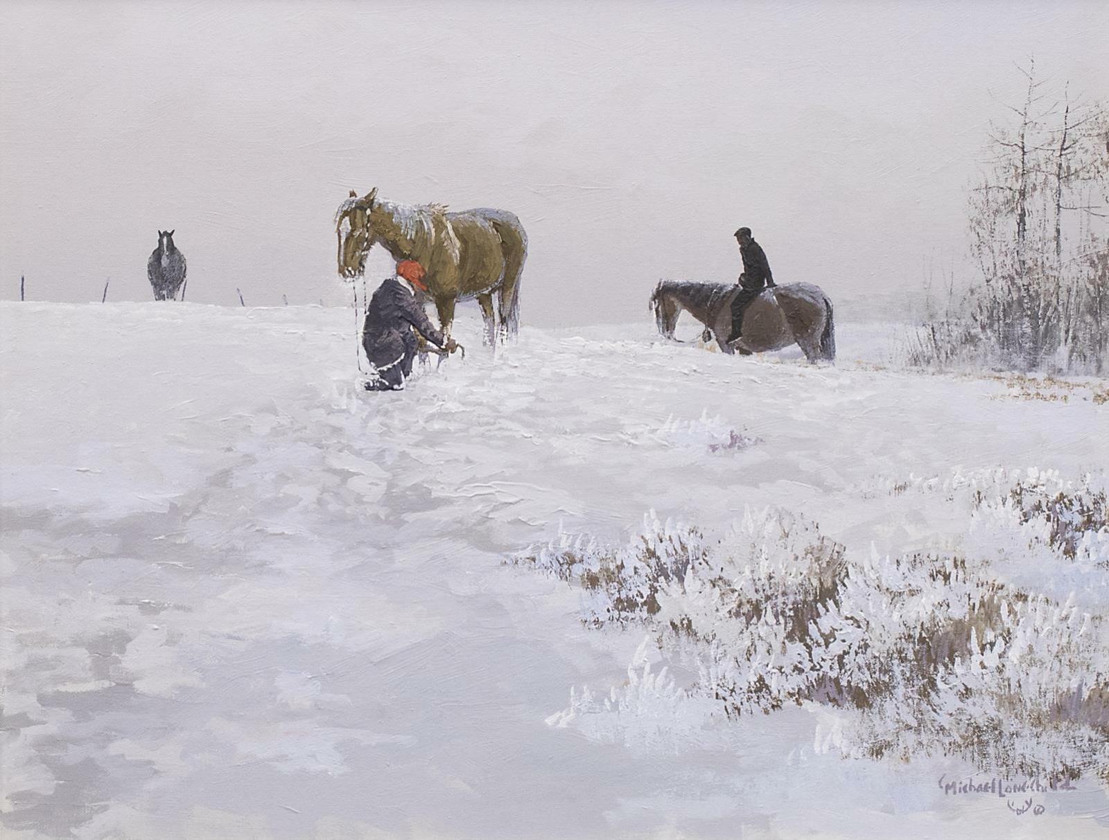 Michael Lonechild (1955) - Unhubbing The Mare